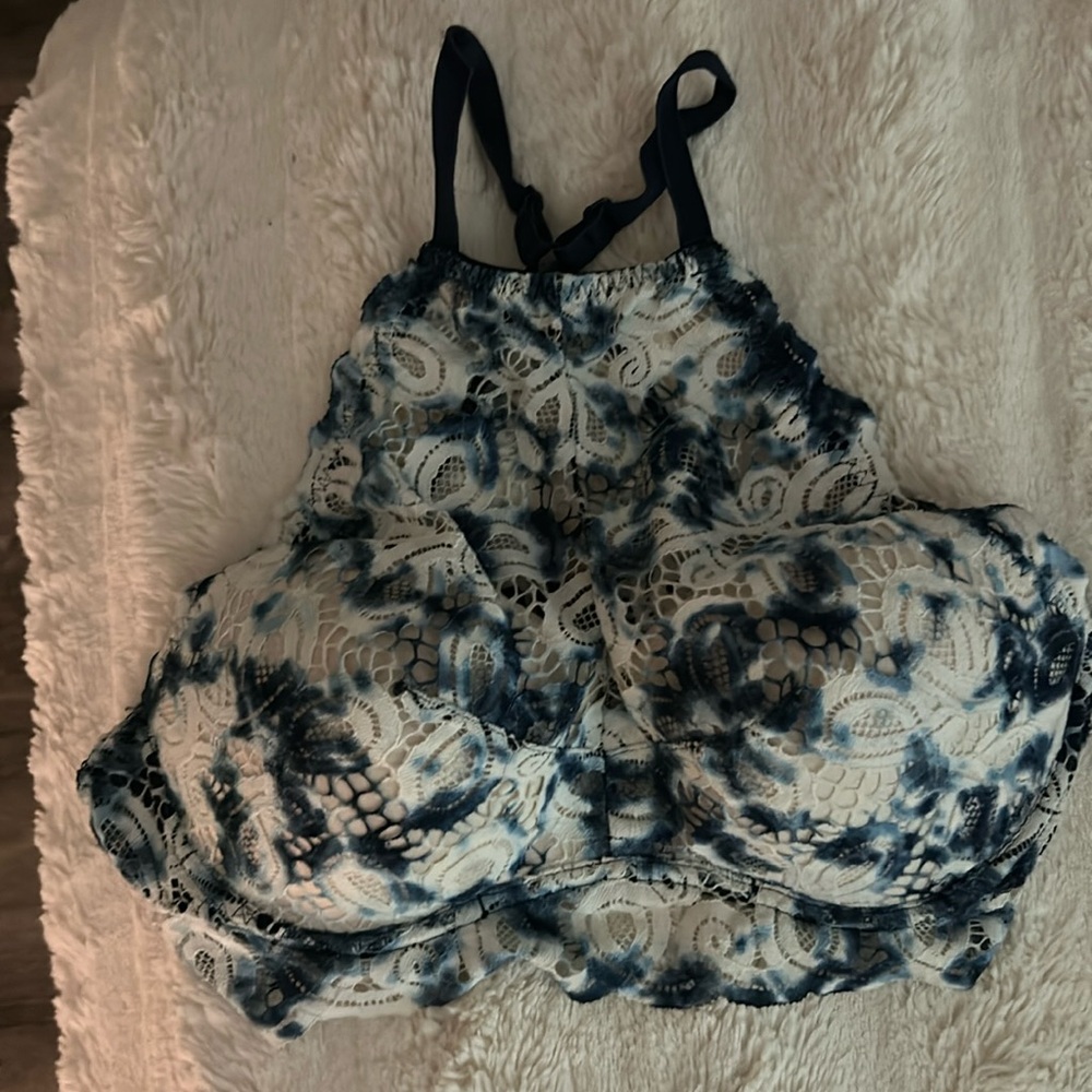 PINK sexy halter, lift up bra.
